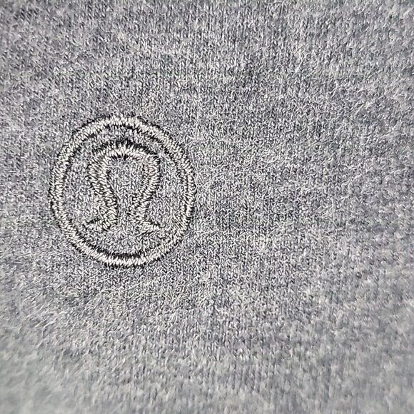 Lululemon All Town Henley Shirt Mens XL Gray Super Soft French Terry Heavyweight - Picture 8 of 10